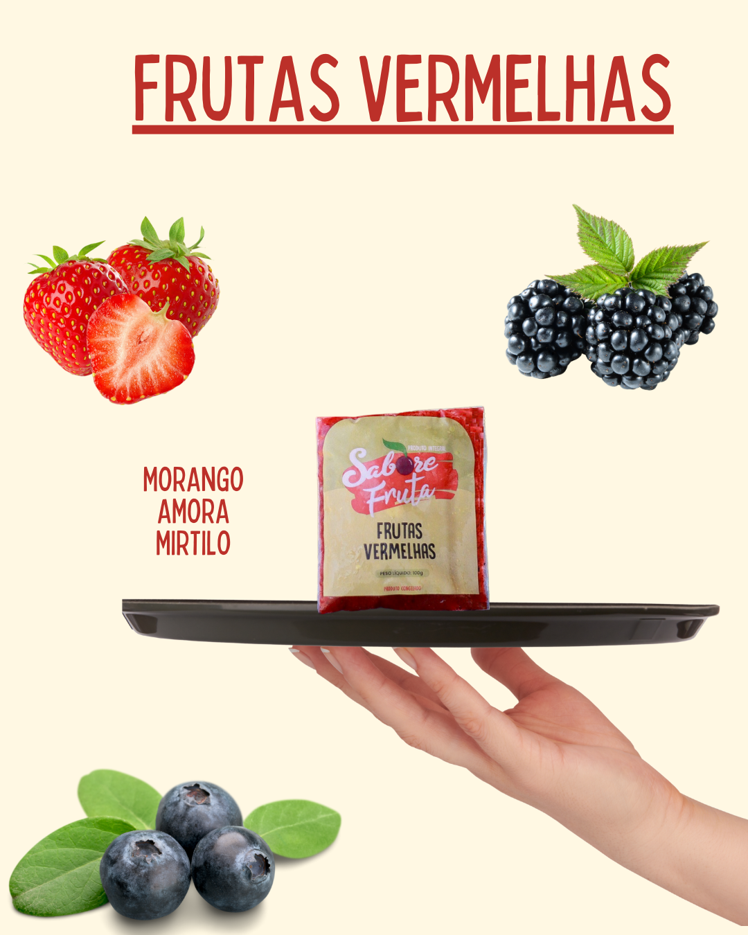Frutas Vermelhas Pura Fruta