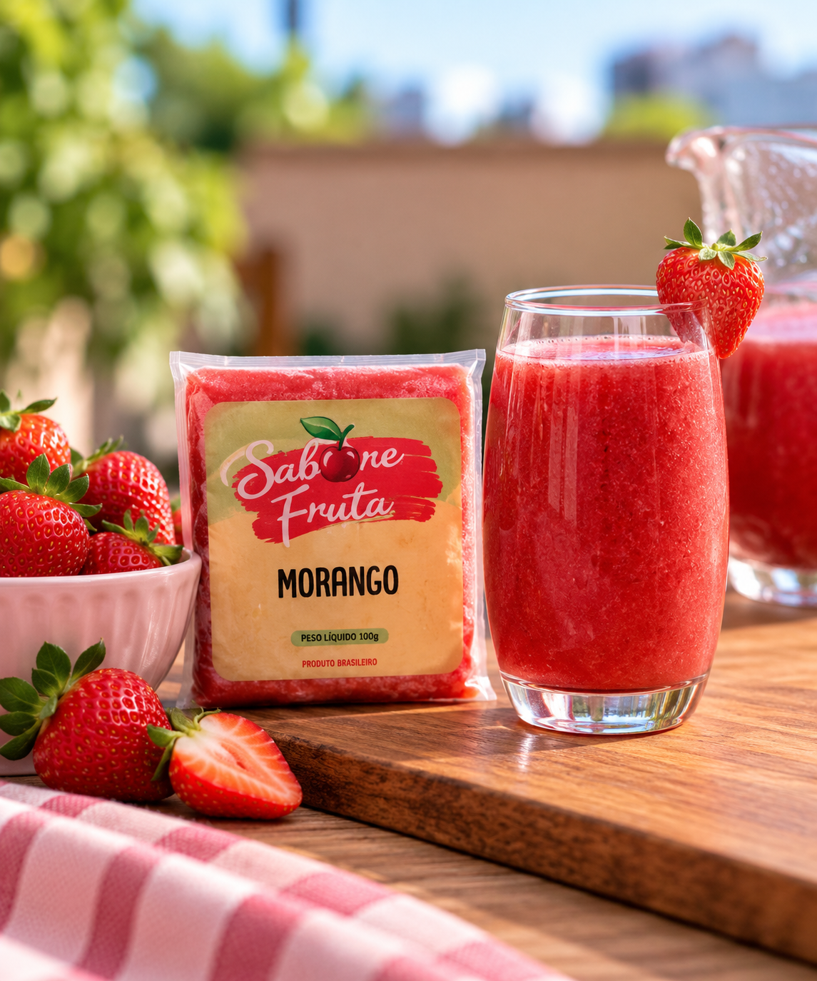 Pura Fruta de Morango
