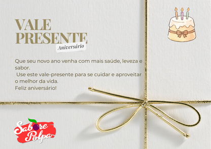 Cartão Presente - Sabore Polpa